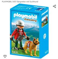 Playmobil Bergwelt Hund Suchhund Bergrettung Joggerin 5431  5538 Baden-Württemberg - Ihringen Vorschau