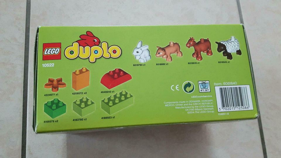 LEGO duplo 10522 Bauernhof Tiere - wie NEU & OVP in Weilmünster