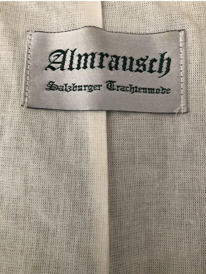 ♥️ Dirndl Almrausch, Gr. 38, Leder/ Leinen in Duisburg