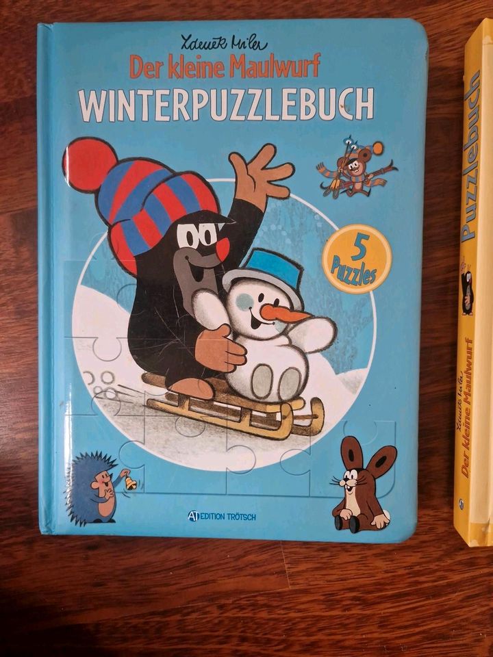 2 Puzzlebücher " Der kleine Maulwurf " in Rostock