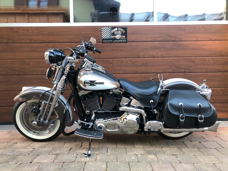 Harley Davidson Heritage Softail Springer FLSTS VERGASER !! in Mühldorf a.Inn