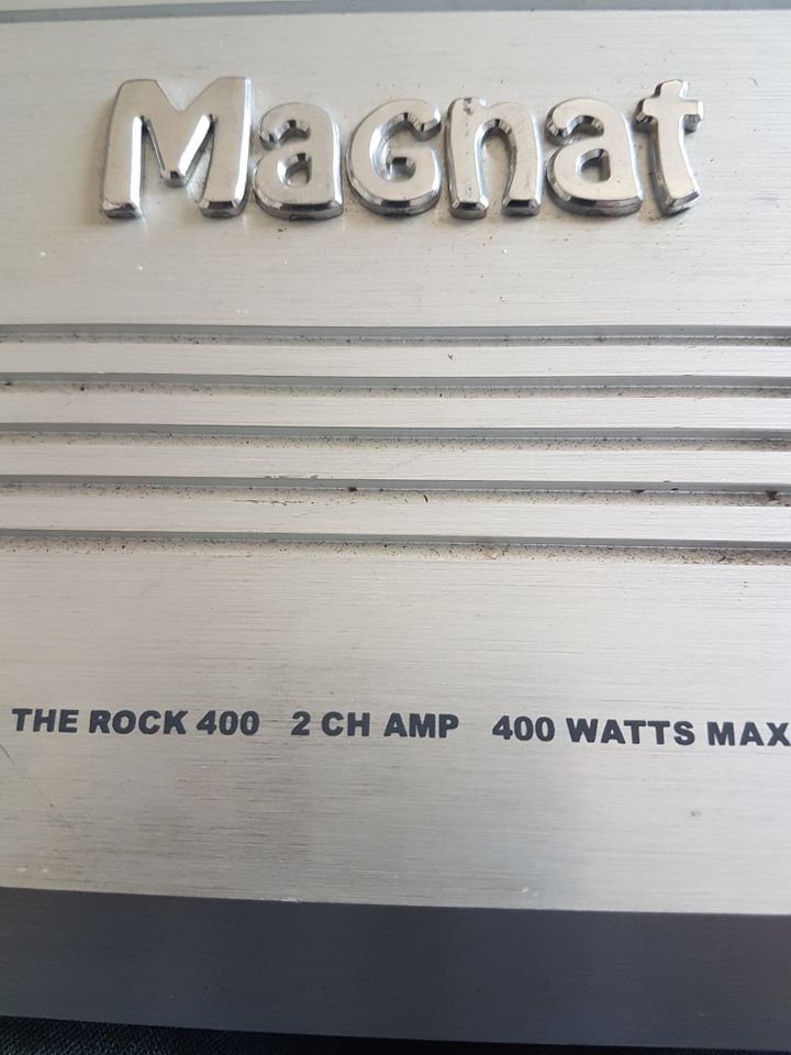 Verstärker THE ROCK MAGNAT 400. 2ch amp 400 Watt Max in Kaiserslautern