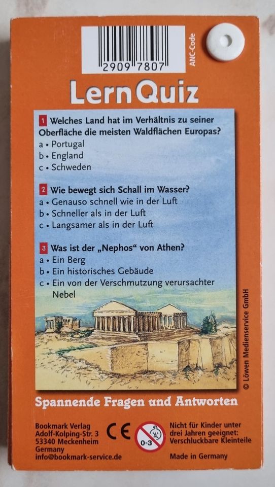 Lernquiz Wunder der Welt Ringbuch in Buesum