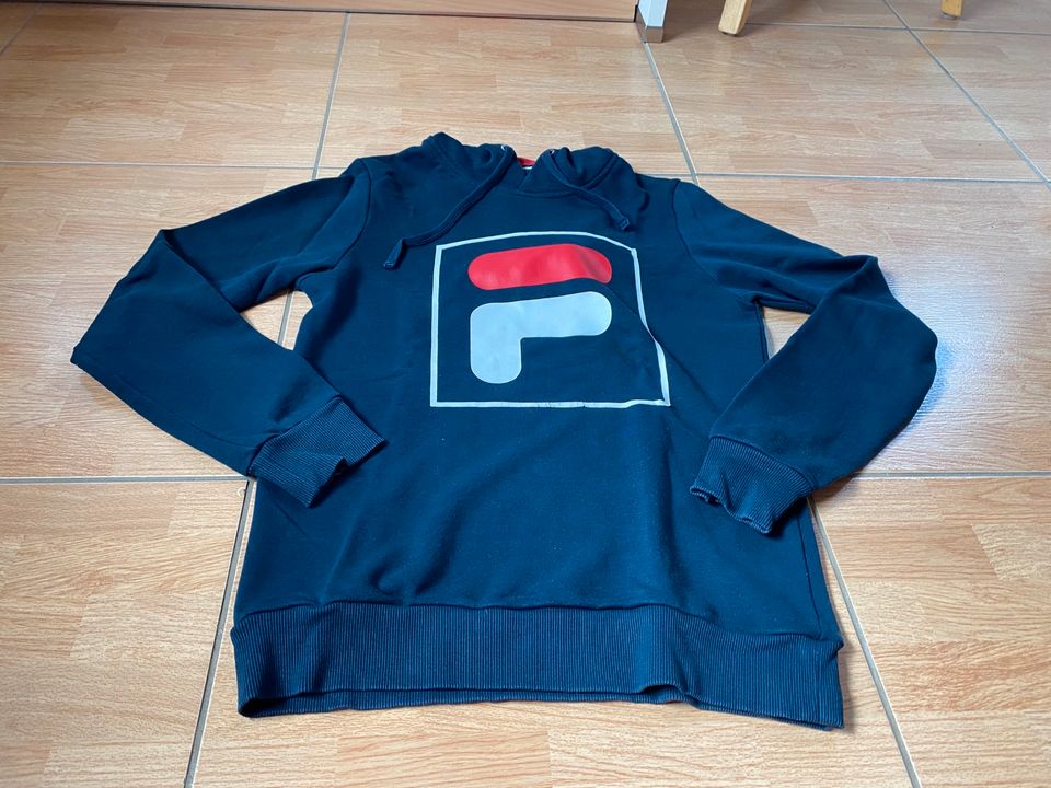 Fila Pullover Sweater Größe XS 32 34 blau rot in Neusäß