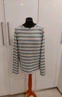 ESPRIT Strickpullover Shirt beige blaue Streifen L 42 44 Hessen - Fulda Vorschau