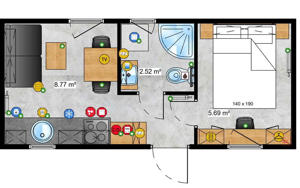 Mobilheim / Modulhaus / Tinyhaus Neu Winterfest Lark Leone Piccolo / Grande KfW40 GeG konform in Gifhorn