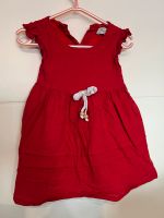 Rotes Kleid für Mädchen 80 cm aus Baumwolle Rheinland-Pfalz - Echternacherbrück Vorschau