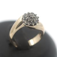 Diamant Brillant 0,40 CT Ring 585 Gold 14 Kt Gelbgold Nordrhein-Westfalen - Gelsenkirchen Vorschau