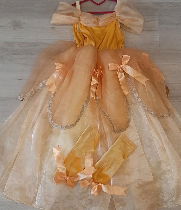 Belle kostüme, Prinzessin, Fasching, die Schöne und das Biest in Kletkamp