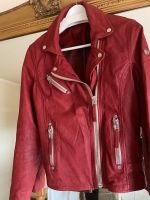 Gipsy Lederjacke Damen Jacke Bikerjacke Leder  rot Gr. 40-42  L Hessen - Gelnhausen Vorschau