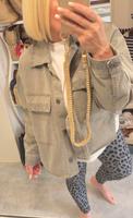 Zara jeans Jacke khaki M embroidered bestickt neu Baden-Württemberg - Ulm Vorschau