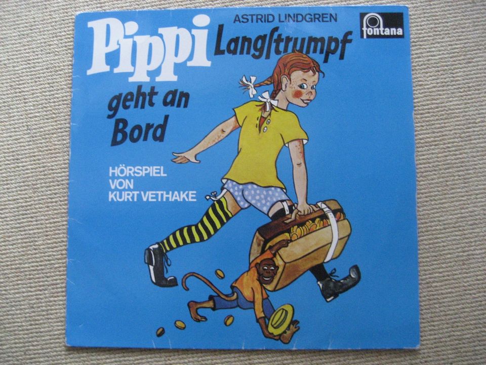Pippi Langstrumpf geht an Bord - Schallplatte, LP in Erlangen