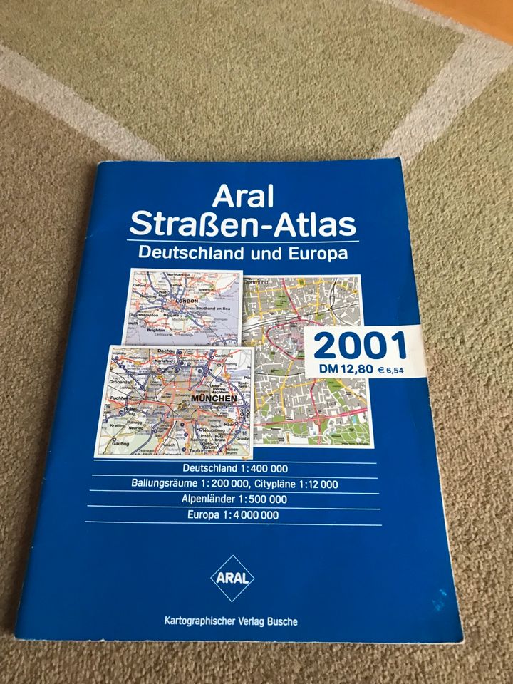 Straßen-Atlas Straßenkarten Landkarten in Kaiserslautern