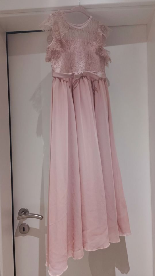 Langes Spitzenkleid, Chiffon, Boho-Style in Schweich