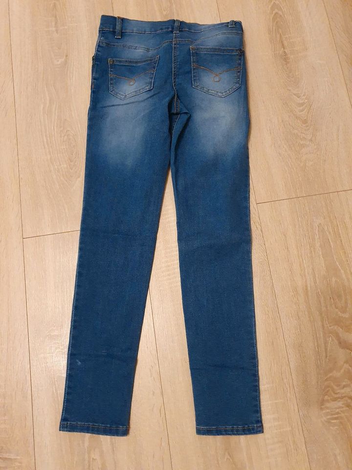 6er Set Mädchen Jeans Hosen Jeanspaket Jeanshosen Gr.152 in Wustermark