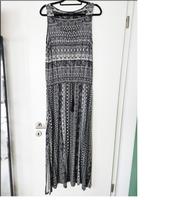 Maxikleid Gina 40 L schwarz weiß grau gemustert Kleid Sommerkleid Berlin - Dahlem Vorschau