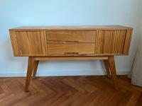 Sideboard TV Board Mid Century Style Eiche Lowboard Vintage Baden-Württemberg - Schwieberdingen Vorschau