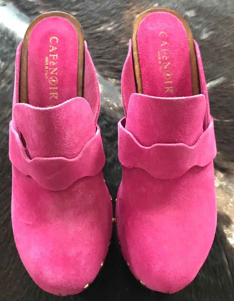 CAFèNOIR Mules/ Clogs/Pantolette pink 38 neu in Ludwigshafen