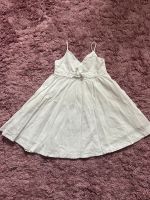 Zara Kleid Weiss spitze 110 116 Spaghetti Träger Hochzeit Taufe Bayern - Memmingen Vorschau