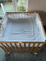 Laufgitter Babybett 100x100x72cm Buche Massiv Natur Hessen - Bad Emstal Vorschau