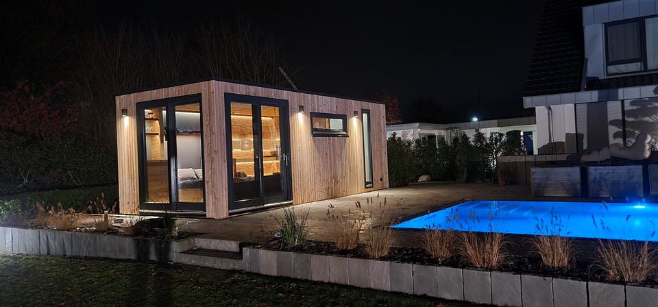 Wellness im eigenen Garten mit der Sauna "Vinifera" by Laubenhütte in Solingen