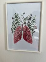 Poster Wandbild Lunge Anatomie Niedersachsen - Oldenburg Vorschau