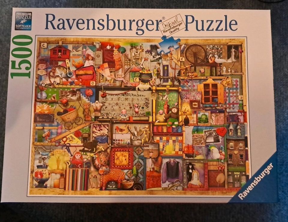 1500 Teile Puzzle Ravensburger Colin Thompson Bastelregal in Brandenburg -  Teltow | Weitere Spielzeug günstig kaufen, gebraucht oder neu | eBay  Kleinanzeigen ist jetzt Kleinanzeigen