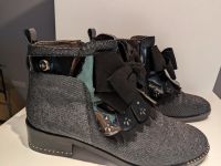 MLV extravagante designer Stiefelette in Schwarz groesse 40 Baden-Württemberg - Kronau Vorschau