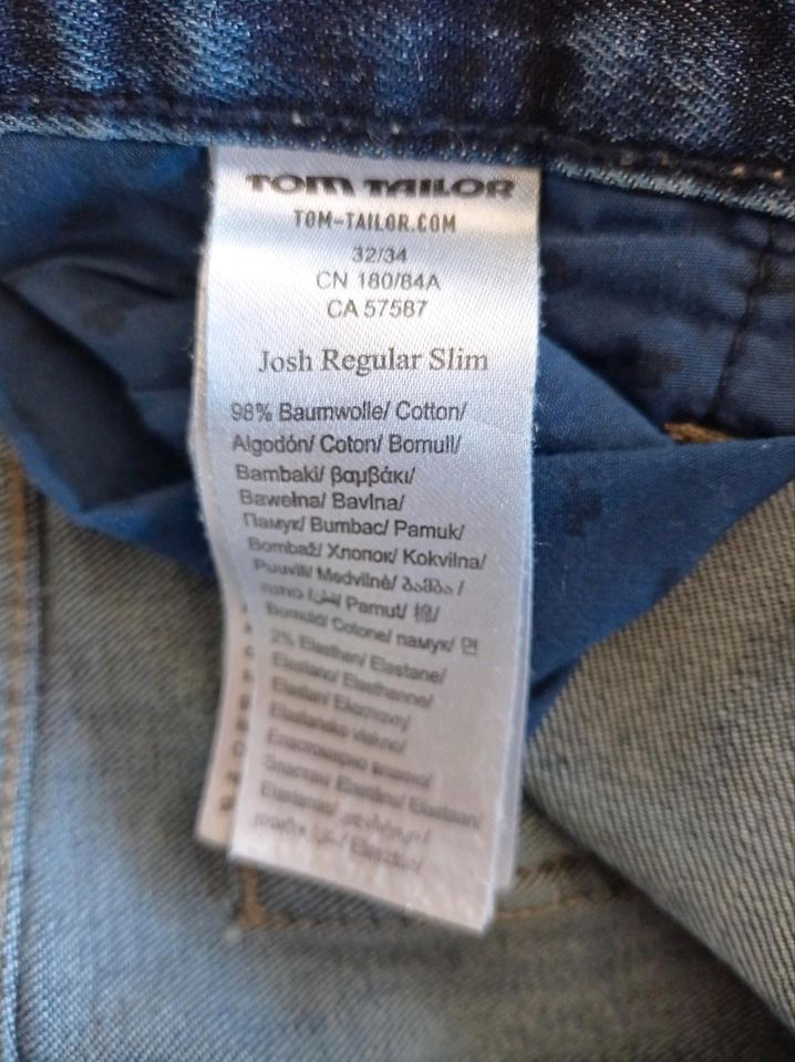 TOM TAILOR Jeans Josh Gr. W. 32 L. 34 in Tespe