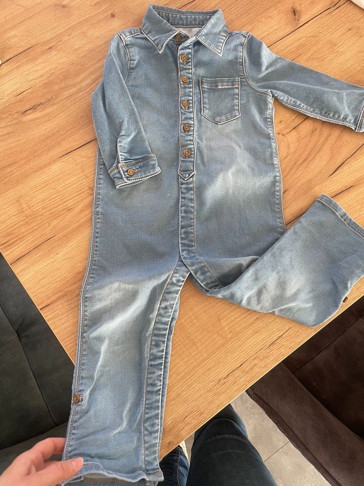 Jeans Overall Einteiler Gr.86/92 *wie NEU-nur 1x getragen* in Bünde