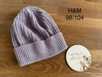 H&M Kinder Mädchen Strick Mütze lila 98/104 Baden-Württemberg - Albstadt Vorschau