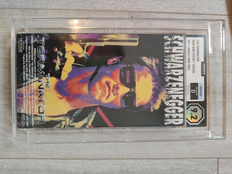 Terminator VHS, sealed, Inspace Greading 9.2, kein IGS in Siegburg