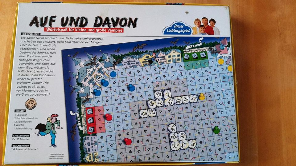 Auf und davon / Brettspiel / Spiel / Kinder / Geburtstag in Thal