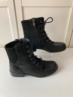 Caprice Schuhe 37 Leder schwarz Boots Stiefel 37,5 Stiefelette Thüringen - Meiningen Vorschau