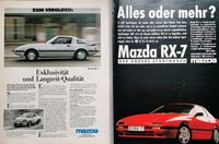 Mazda RX7 FC3S FB2 SA22C Reklame Berichte Cabrio Turbo Wankel Hessen - Hanau Vorschau