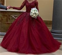 Brautkleid / Hochzeitskleid  / Henna Kleid / Standesamt Weinrot Baden-Württemberg - Asperg Vorschau