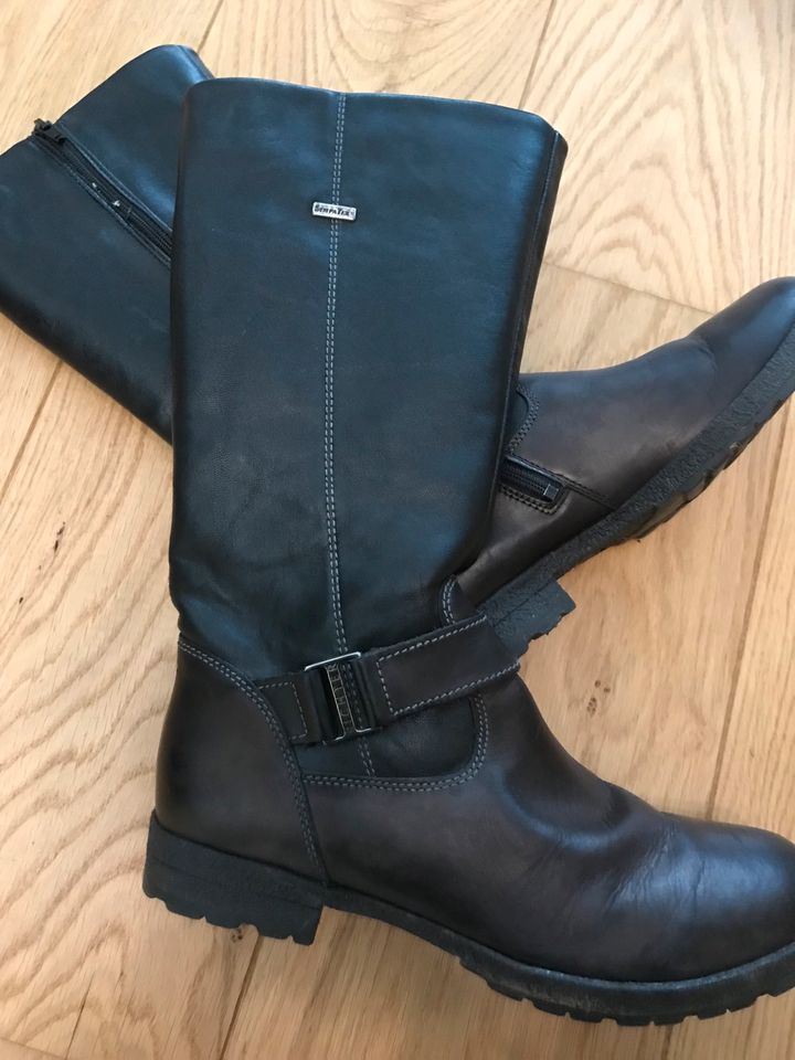 Lederstiefel schwarz 37 in Pinzberg