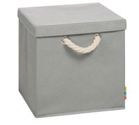 Aufbewahrungsbox LEO + Deckel | Faltbox | Korb | 30x30 in Grau Nordrhein-Westfalen - Monheim am Rhein Vorschau