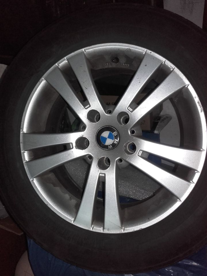 4 stck Alufelgen BMW E39, 7,5 x 16,ET 13 mit Reifen,gebraucht in Oberursel (Taunus)
