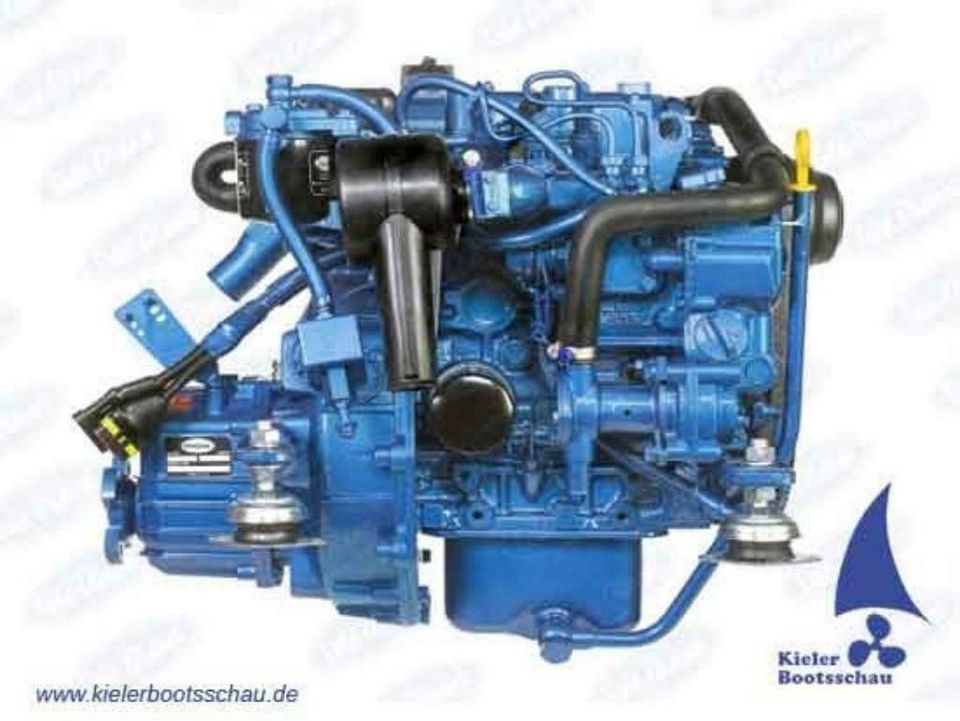 Innenborder Sole Mini 17 Einbaumotor Bootsdiesel 16PS Neumotor in Kiel