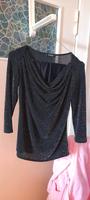 Shirt silber/schwarz Berlin - Pankow Vorschau