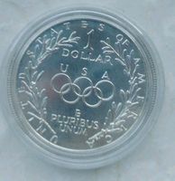 Silbermünze USA 1 Dollar Olympische Sommerspiele 1988 Seoul Hessen - Kronberg im Taunus Vorschau