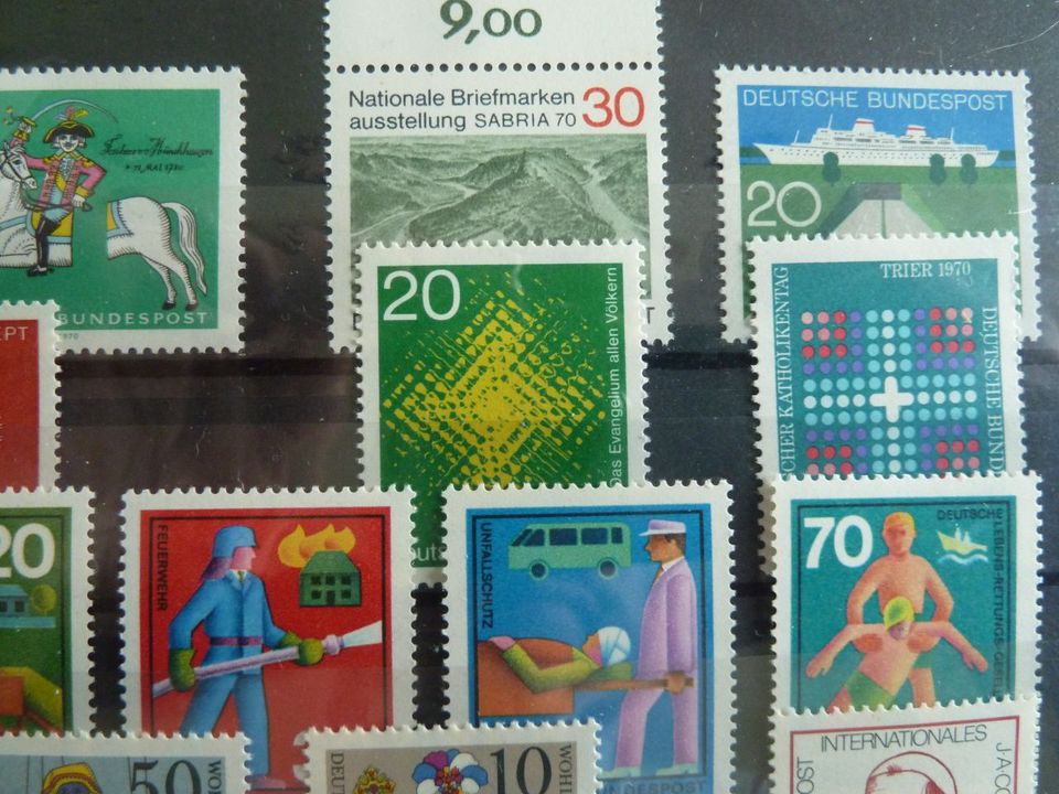 Briefmarken - 1970 - ungestempelt (Deutsche Bundespost) in Balve