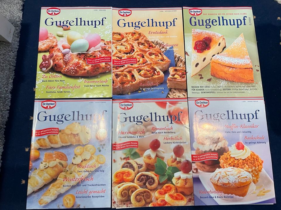 Viele Dr. Oetker Gugelhupf Magazin Zeitschrift Hefte wie neu in Köln