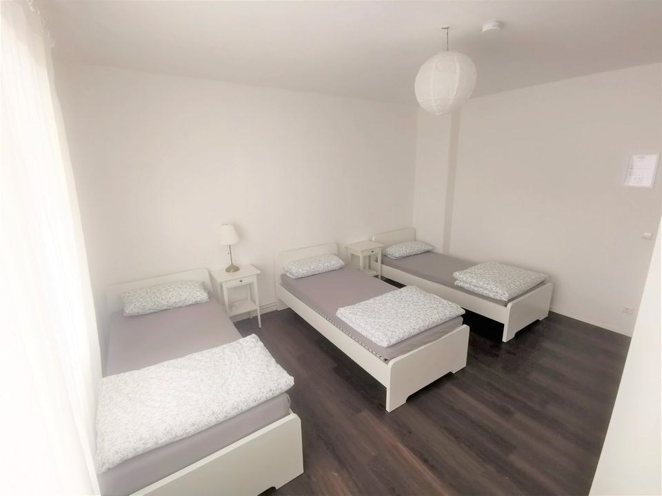 3 x möblierte Monteur Apartment (max. 25 Personen) -Ferienwohnung - 3 Zimmer, ab sofort in Hannover