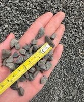 Basaltsplitt Anthrazit / 8 - 16 mm / geschätzt 1-1,5 Kubikmeter Schleswig-Holstein - Norderstedt Vorschau