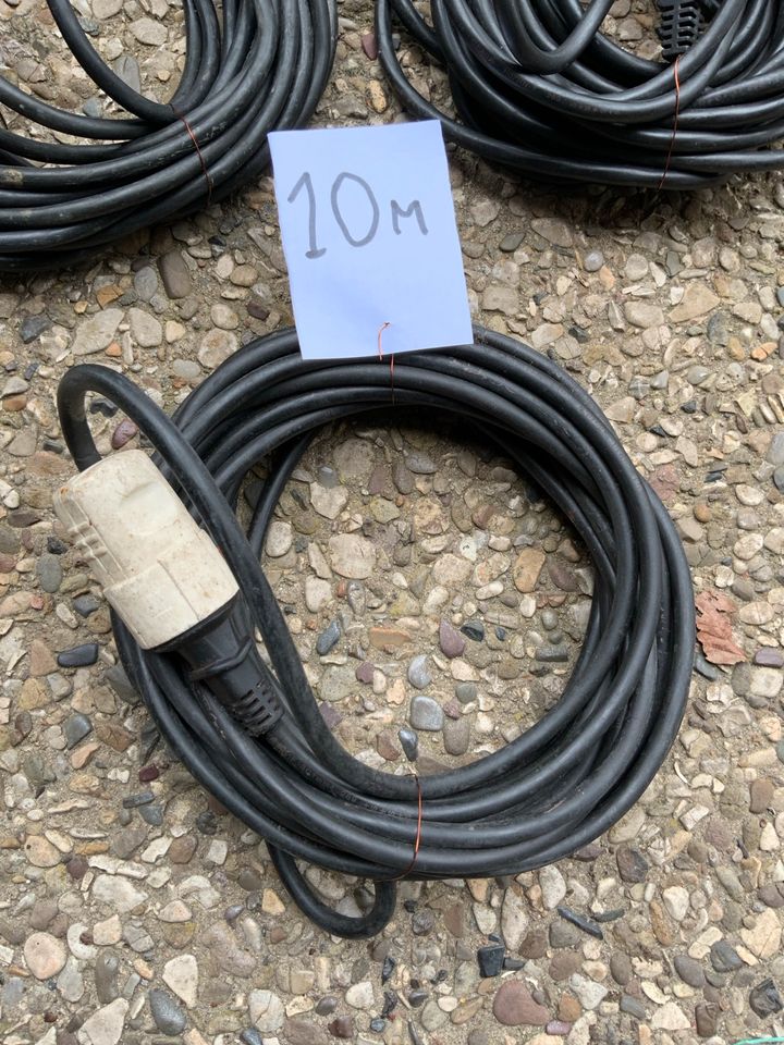 Kabel je 10 m,Verlängerungskabel in Bad Bevensen