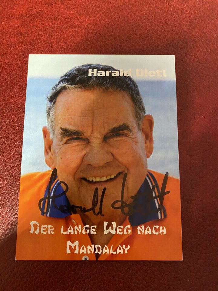 Harald Dietl - Original Autogramm in Nürnberg (Mittelfr)