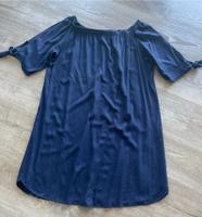 Dunkelblaues Kleid mit Carmenausschnitt Gr.42 Hessen - Frankenberg (Eder) Vorschau