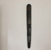 Wandmaske Wandskulptur Holz bemalt (h=150cm) "Gesicht" schwarz Bayern - Röhrnbach Vorschau